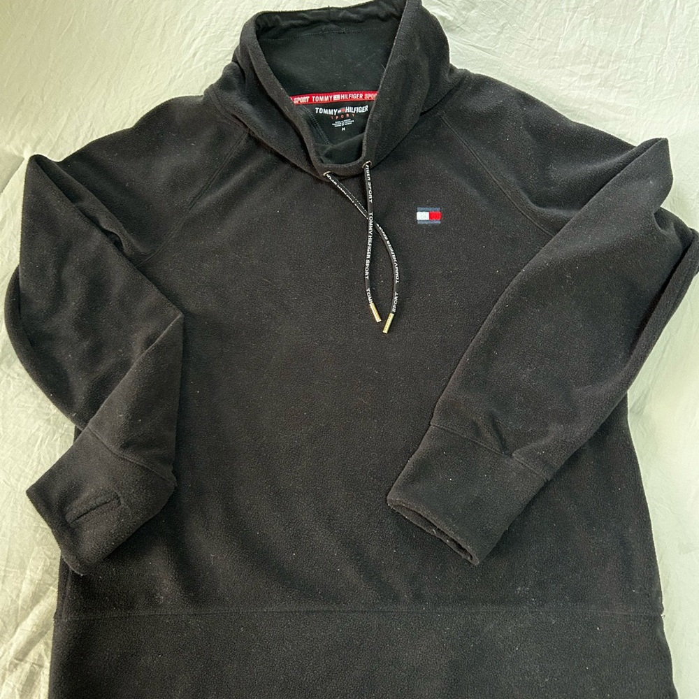 Tommy Hilfiger Women’s Black Fleece Athletic Top